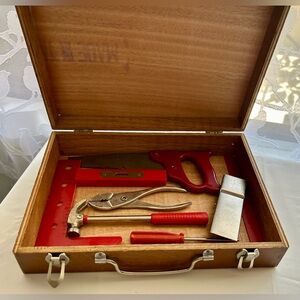 Vintage children’s tool kit
